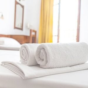 Bath Linen 30x70 inch Beach Towel | Soft Neutral